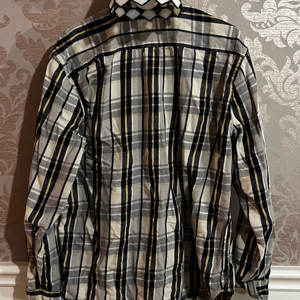Lucky Brand men’s flannel XL button down - Picture 2 of 4